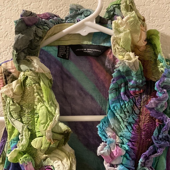 Javier simorra Barcelona coloful artsy tank top - Picture 3 of 5